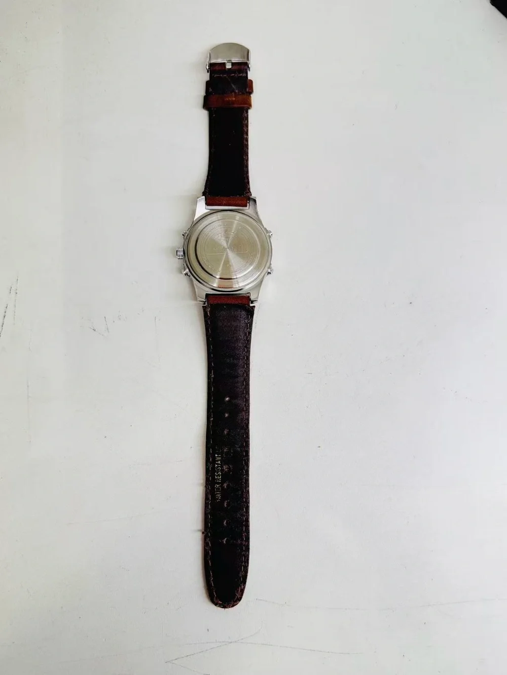 Vintage Timex Expedition Men’s Watch Green Dial Digital INDIGLO New Battery Runs